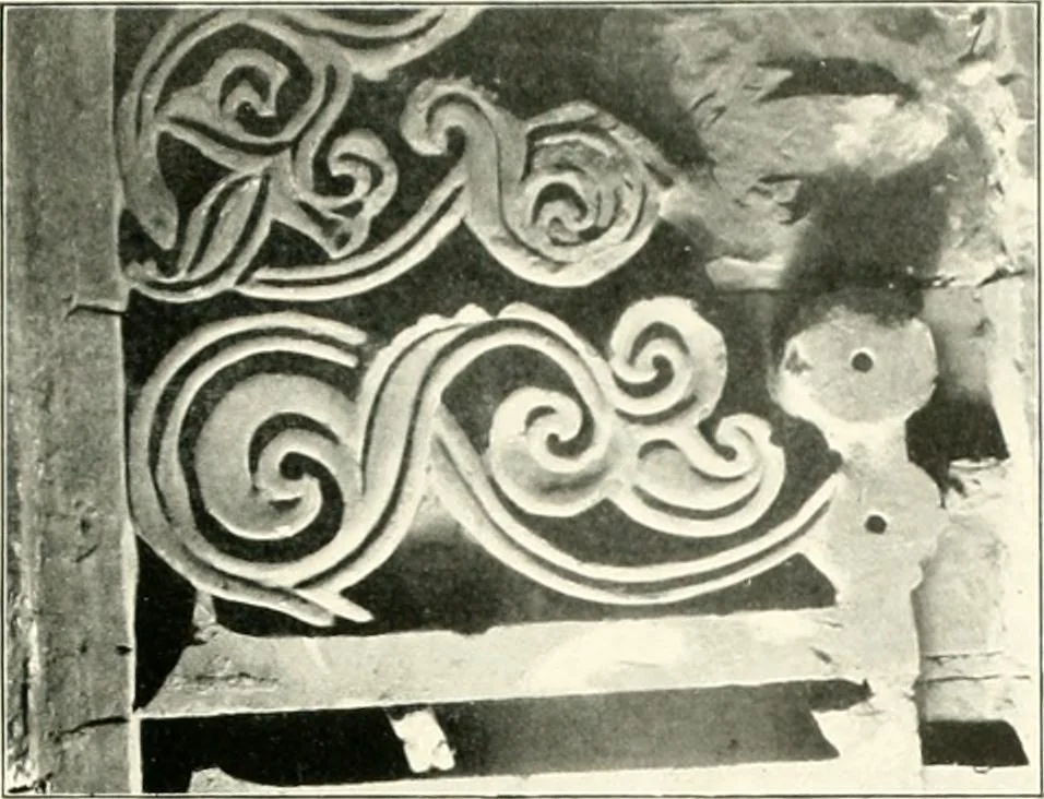 An illustration from Die Ornamente der Hakim- und Ashar-Moschee; Materialien zur Geschichte der älteren Kunst des Islam, 1912, leaf 120