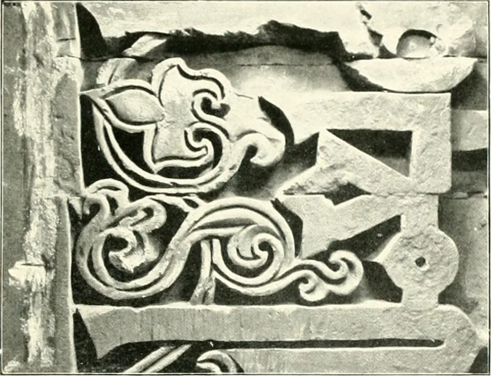 An illustration from Die Ornamente der Hakim- und Ashar-Moschee; Materialien zur Geschichte der älteren Kunst des Islam, 1912, leaf 120