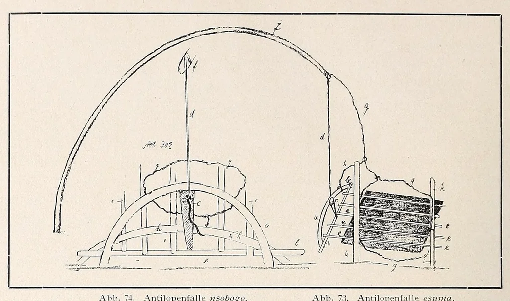 An illustration from Die Pangwe; völkerkundliche Monographie eines westafrikanischen Negerstammes; Ergebnisse der Lübecker Pangwe-expedition 1907-1909 und früherer Forschungen 1904-1907, 1913, leaf 178