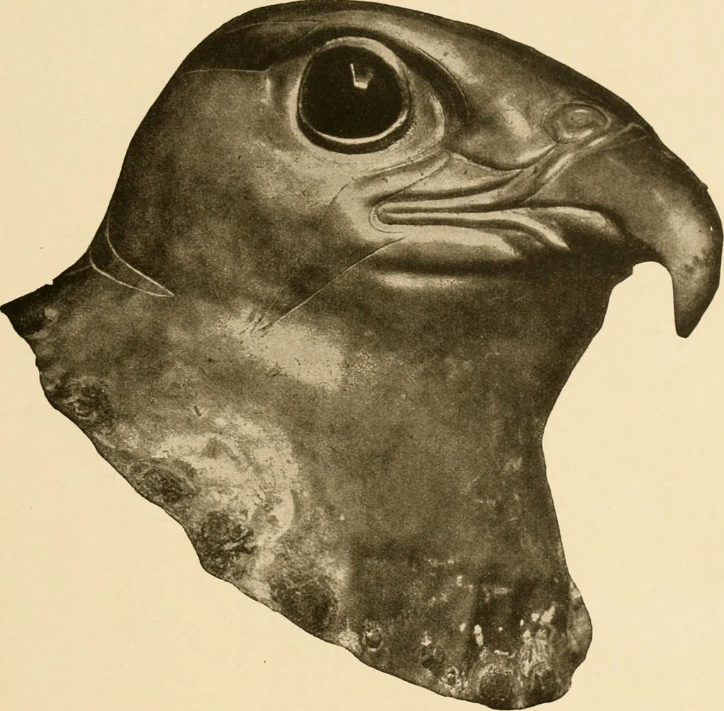 An illustration from Die Plastik der Ägypter, 1922, leaf 114
