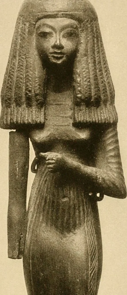 An illustration from Die Plastik der Ägypter, 1922, leaf 142