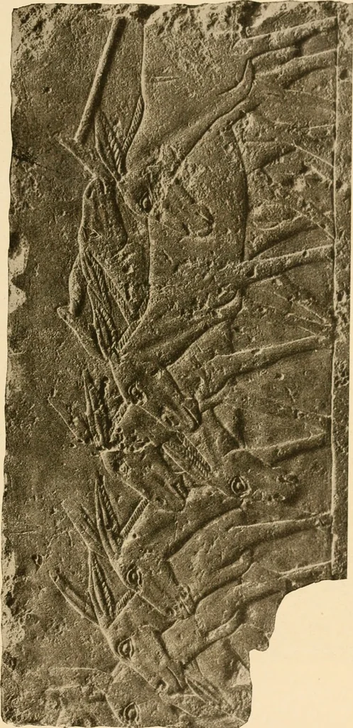 An illustration from Die Plastik der Ägypter, 1922, leaf 198
