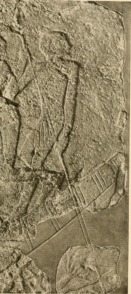 An illustration from Die Plastik der Ägypter, 1922, leaf 204