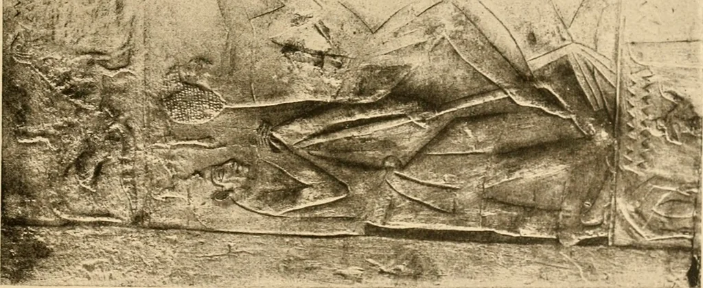 An illustration from Die Plastik der Ägypter, 1922, leaf 210