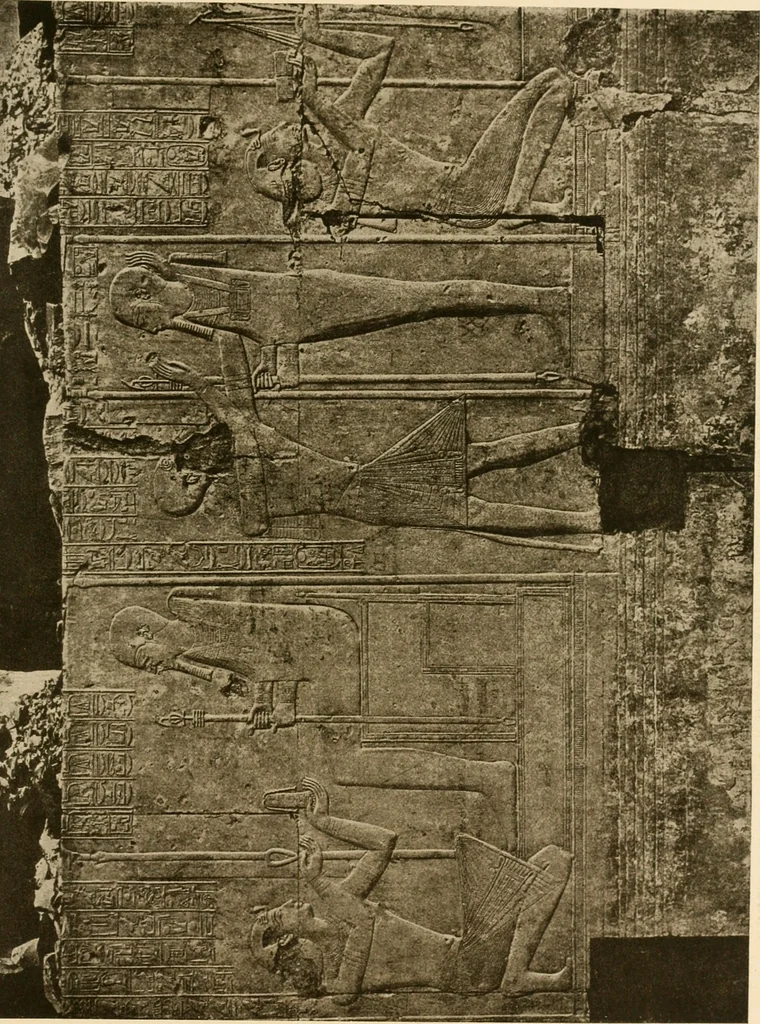 An illustration from Die Plastik der Ägypter, 1922, leaf 234