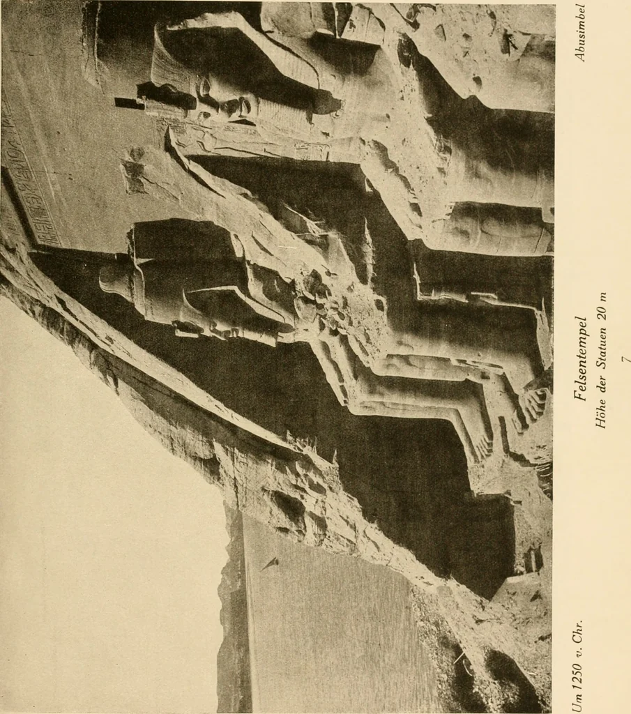 An illustration from Die Plastik der Ägypter, 1922, leaf 76