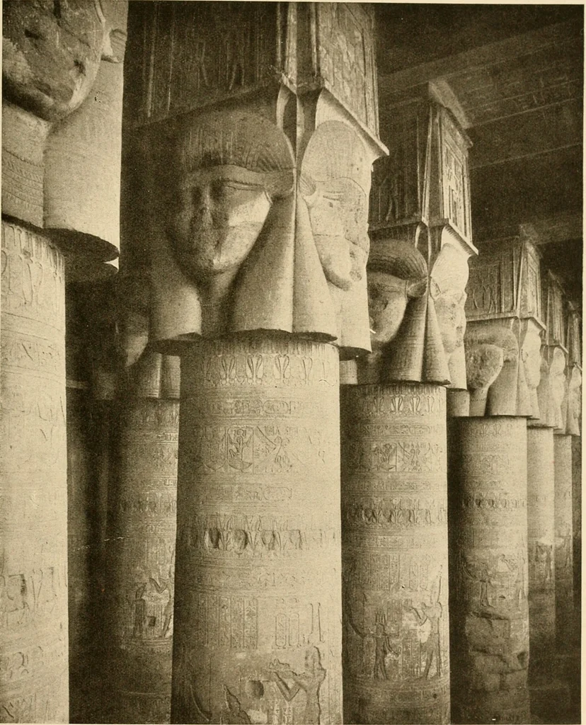 An illustration from Die Plastik der Ägypter, 1922, leaf 80