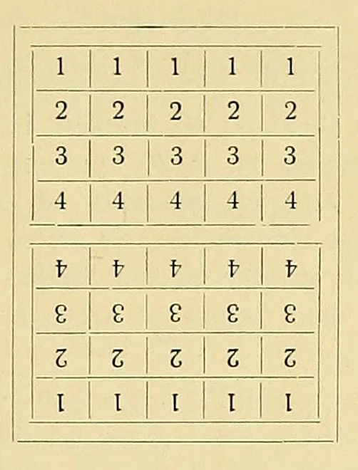 An illustration from Die Postwertzeichen der russischen Landschaftsaemter : Beitraege zur Kunde dieser Marken, 1900, leaf 309