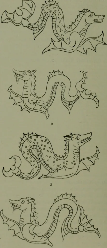 An illustration from Die praenestinischen Spiegel, ein Beitrag zur italischen Kunst- und Kulturgeschichte, 1912, leaf 145