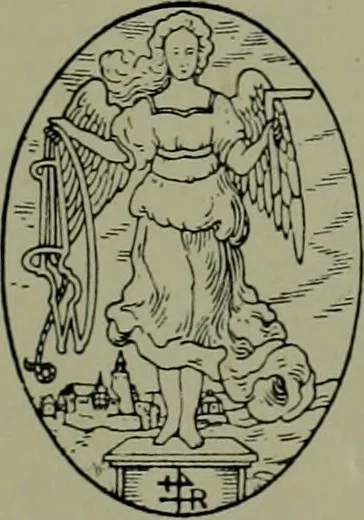 An illustration from Die praenestinischen Spiegel, ein Beitrag zur italischen Kunst- und Kulturgeschichte, 1912, leaf 8