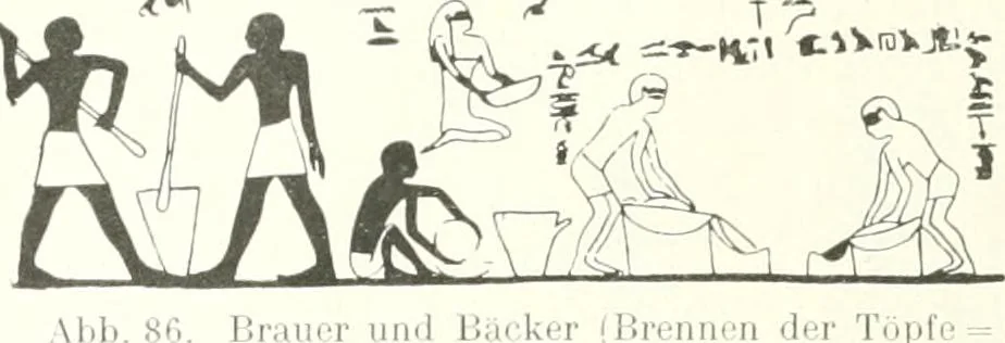 An illustration from Die Reliefs und Malereien des mittleren Reiches (VII.-XVII. Dynastie, ca. 2475-1580 v. Chr.) : Material zur agyptischen Kulturgeschichte, 1922, leaf 138