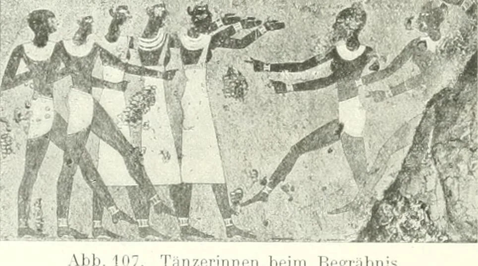 An illustration from Die Reliefs und Malereien des mittleren Reiches (VII.-XVII. Dynastie, ca. 2475-1580 v. Chr.) : Material zur agyptischen Kulturgeschichte, 1922, leaf 164
