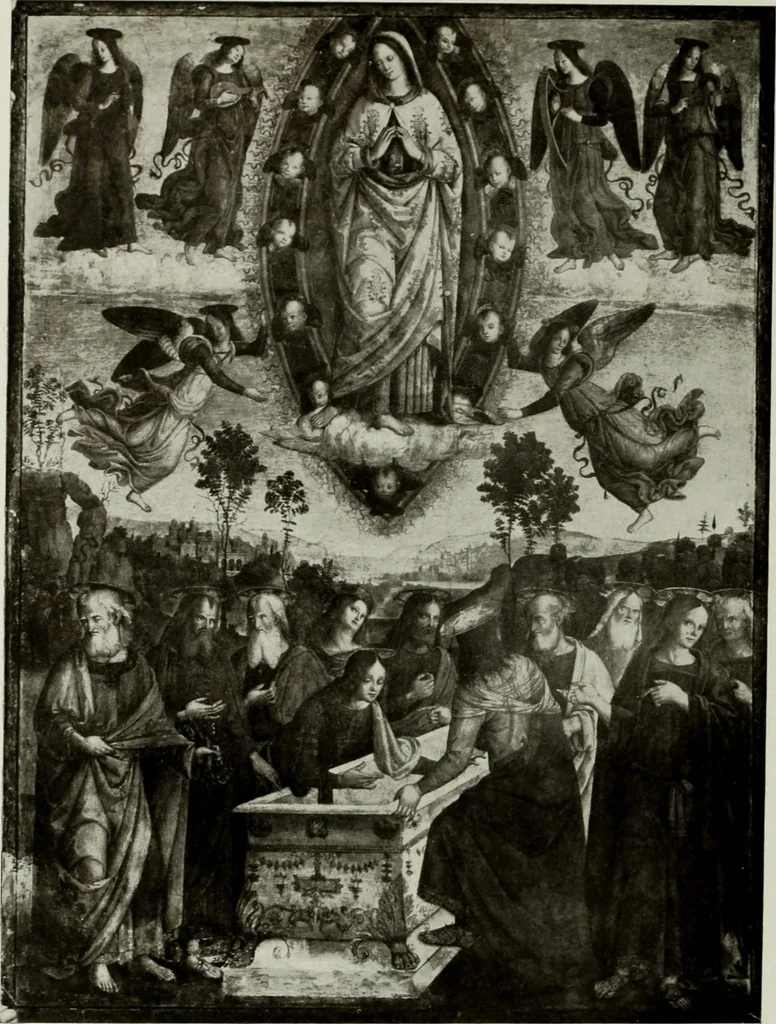 An illustration from Die Renaissance und ihre Meister, 1914, leaf 141