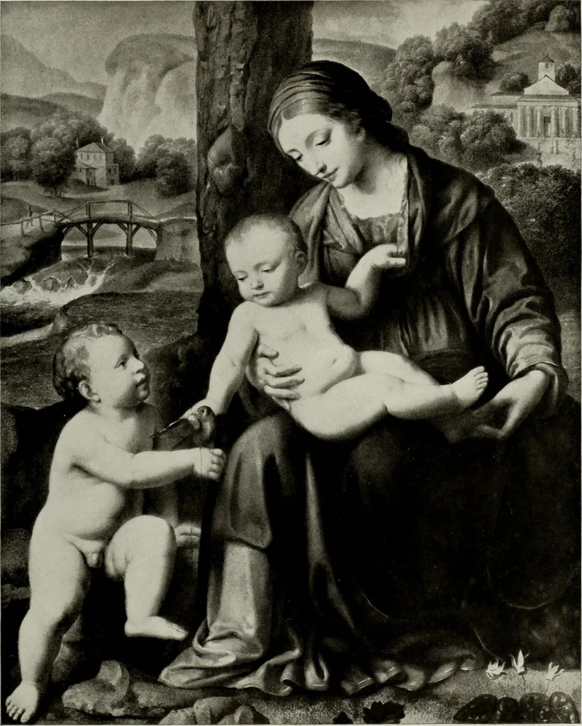 An illustration from Die Renaissance und ihre Meister, 1914, leaf 144