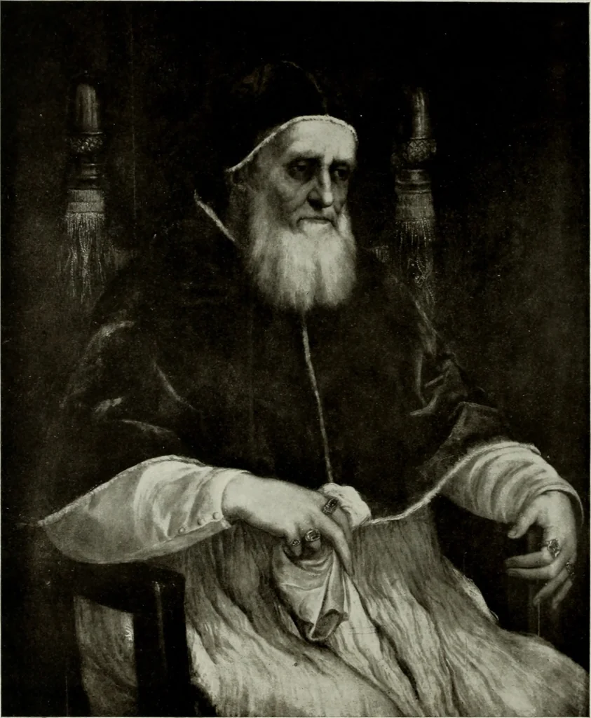 An illustration from Die Renaissance und ihre Meister, 1914, leaf 161