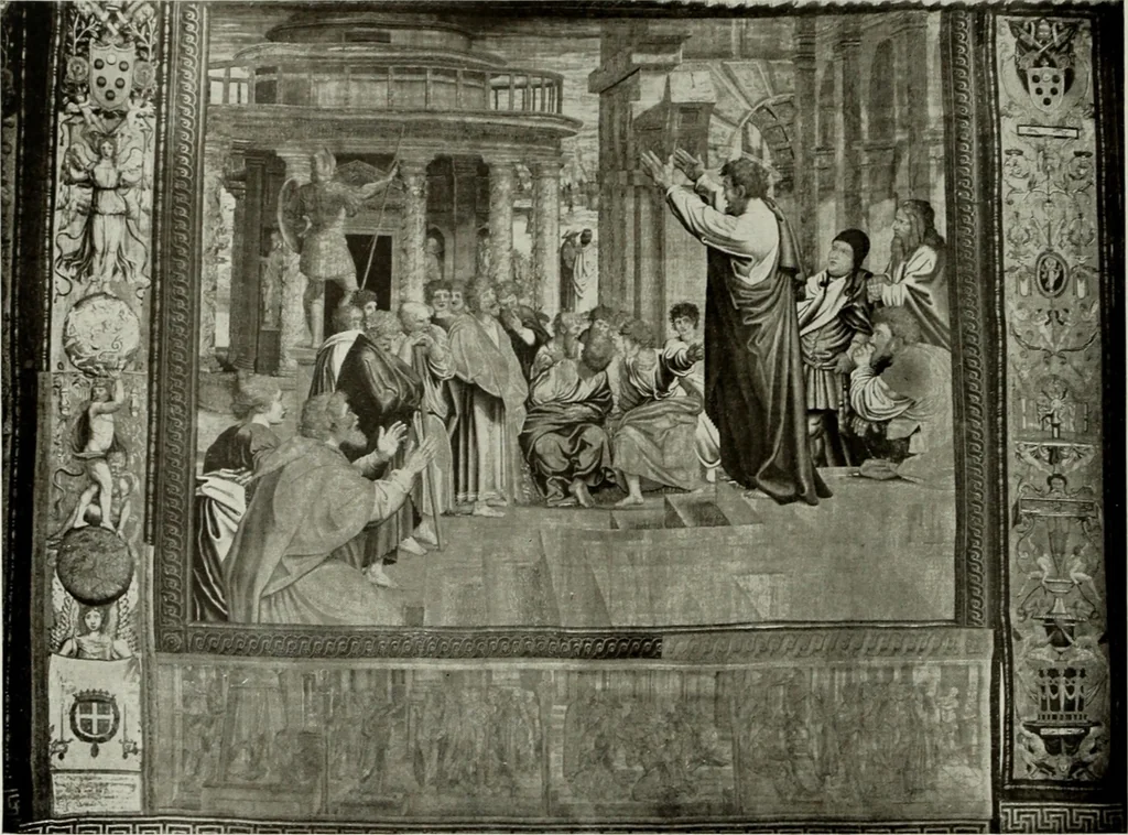An illustration from Die Renaissance und ihre Meister, 1914, leaf 165
