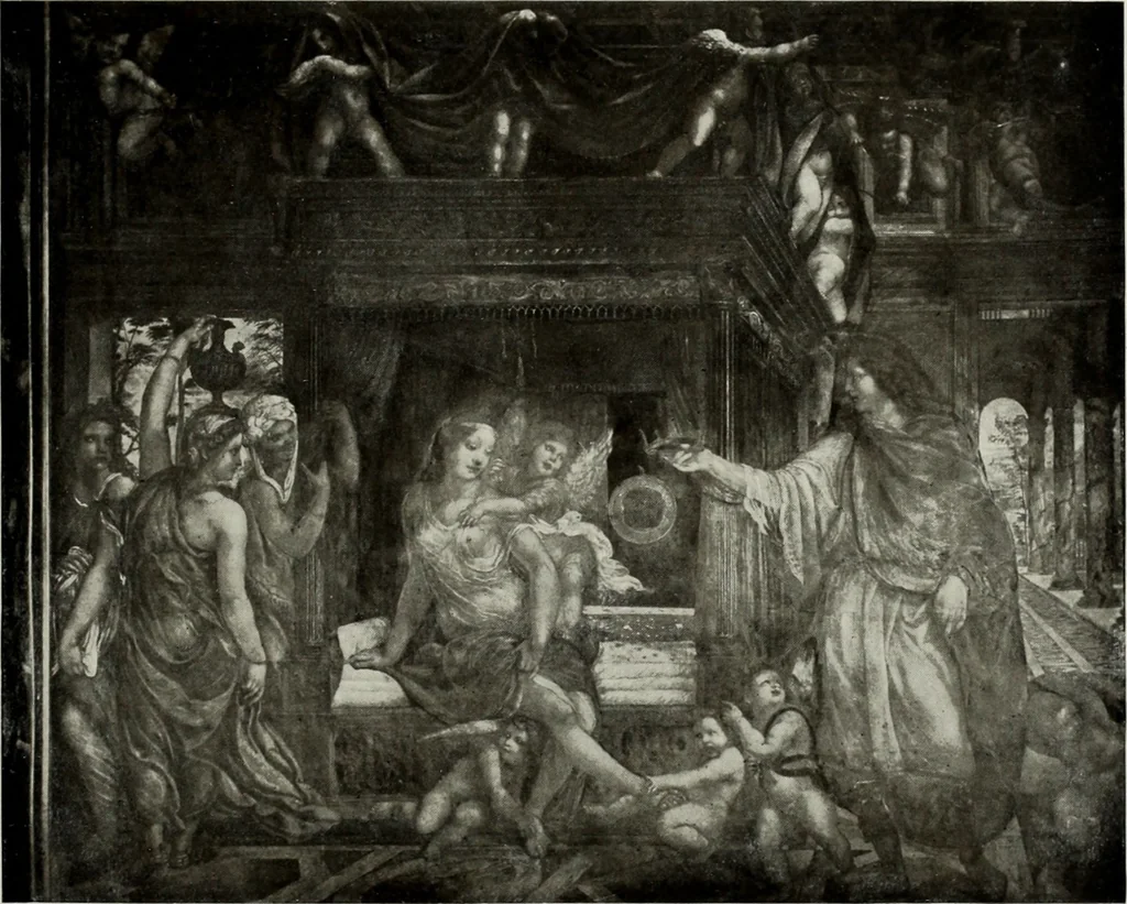 An illustration from Die Renaissance und ihre Meister, 1914, leaf 172