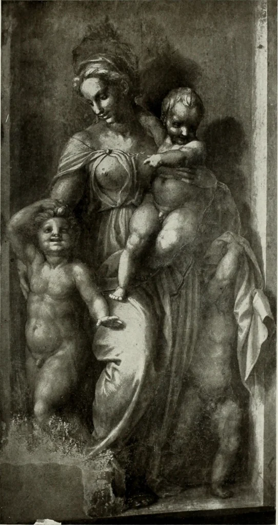 An illustration from Die Renaissance und ihre Meister, 1914, leaf 176