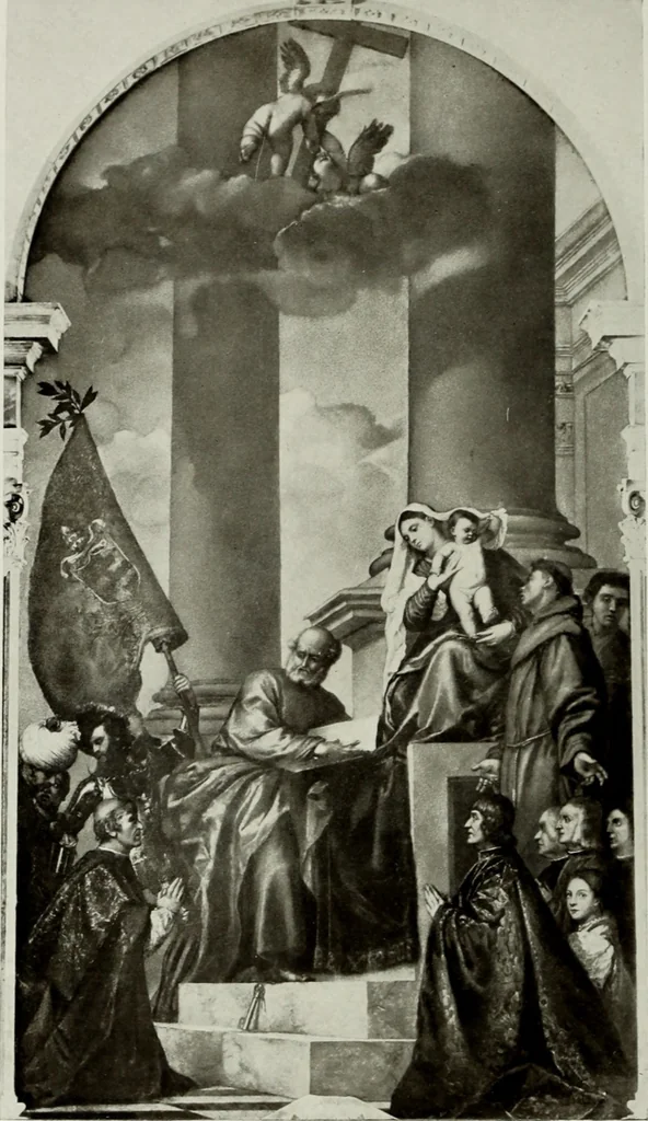 An illustration from Die Renaissance und ihre Meister, 1914, leaf 179