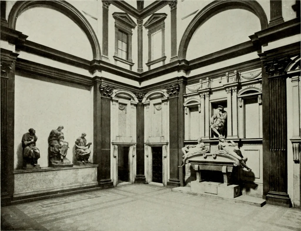 An illustration from Die Renaissance und ihre Meister, 1914, leaf 181