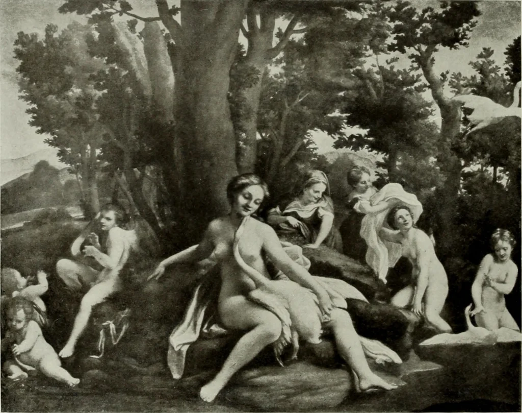 An illustration from Die Renaissance und ihre Meister, 1914, leaf 183