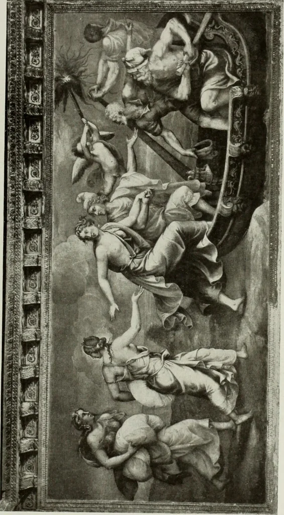 An illustration from Die Renaissance und ihre Meister, 1914, leaf 186