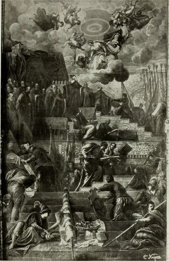 An illustration from Die Renaissance und ihre Meister, 1914, leaf 188