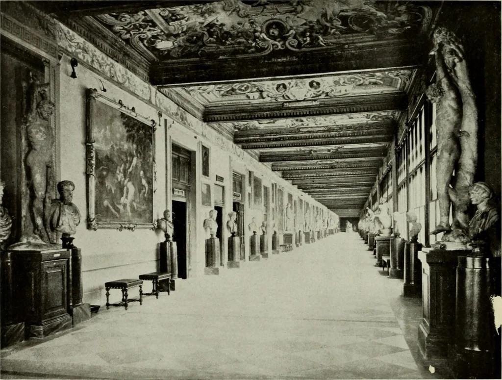 An illustration from Die Renaissance und ihre Meister, 1914, leaf 195