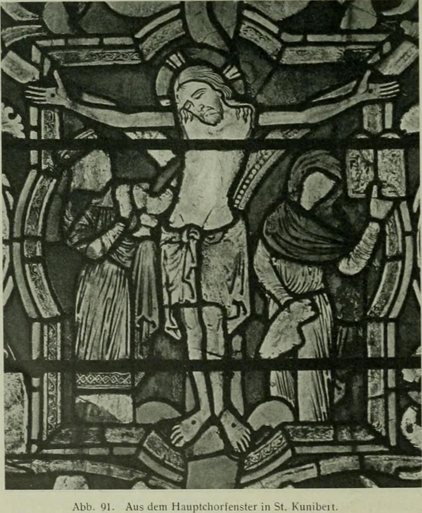 An illustration from Die rheinischen Glasmalereien vom 12. bis zum 16. Jahrhundert, 1912, leaf 119
