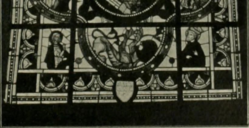 An illustration from Die rheinischen Glasmalereien vom 12. bis zum 16. Jahrhundert, 1912, leaf 130