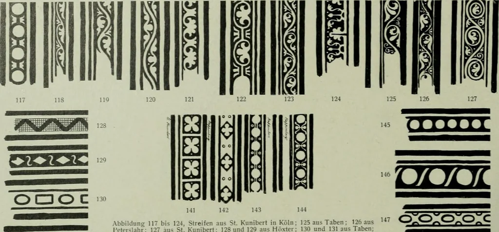 An illustration from Die rheinischen Glasmalereien vom 12. bis zum 16. Jahrhundert, 1912, leaf 143