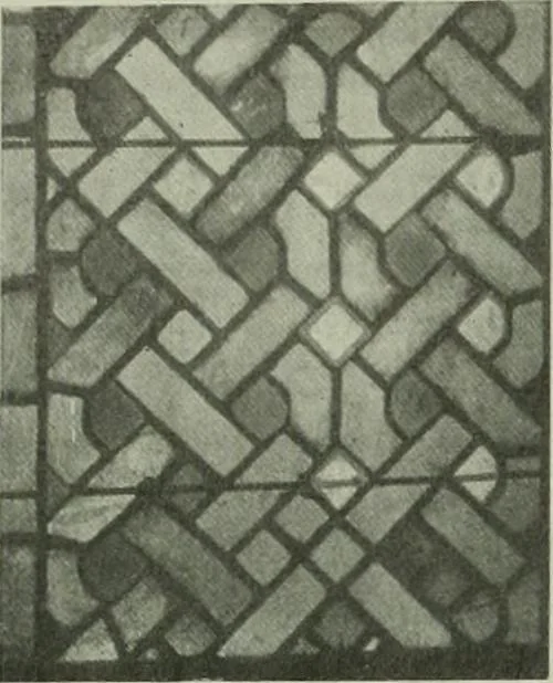 An illustration from Die rheinischen Glasmalereien vom 12. bis zum 16. Jahrhundert, 1912, leaf 177