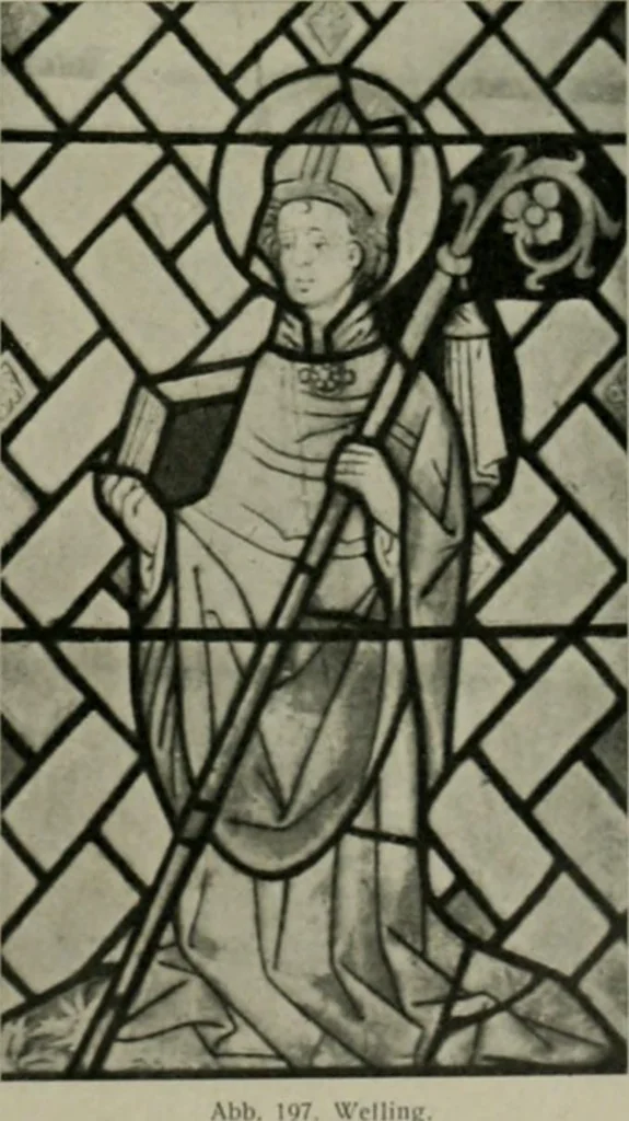 An illustration from Die rheinischen Glasmalereien vom 12. bis zum 16. Jahrhundert, 1912, leaf 178
