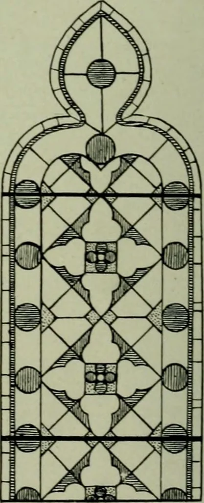 An illustration from Die rheinischen Glasmalereien vom 12. bis zum 16. Jahrhundert, 1912, leaf 179