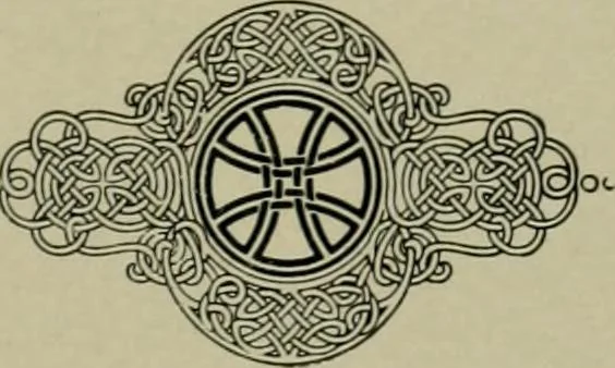 An illustration from Die rheinischen Glasmalereien vom 12. bis zum 16. Jahrhundert, 1912, leaf 18