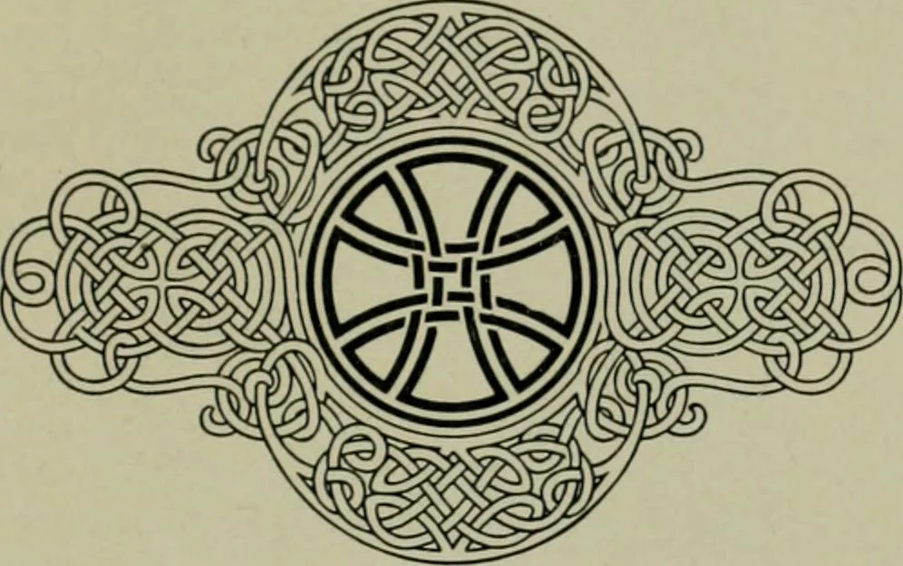 An illustration from Die rheinischen Glasmalereien vom 12. bis zum 16. Jahrhundert, 1912, leaf 180