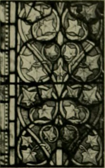 An illustration from Die rheinischen Glasmalereien vom 12. bis zum 16. Jahrhundert, 1912, leaf 188