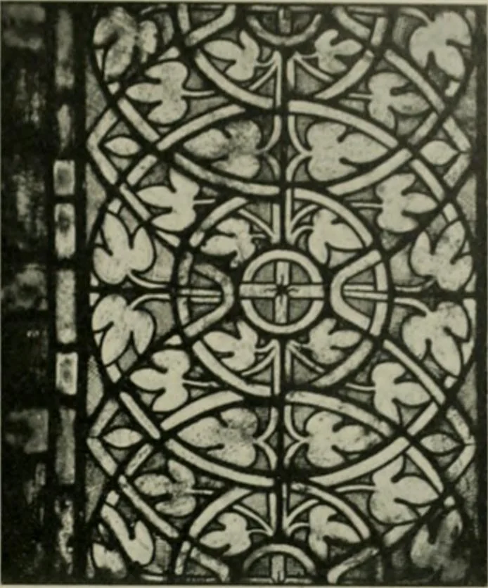 An illustration from Die rheinischen Glasmalereien vom 12. bis zum 16. Jahrhundert, 1912, leaf 190