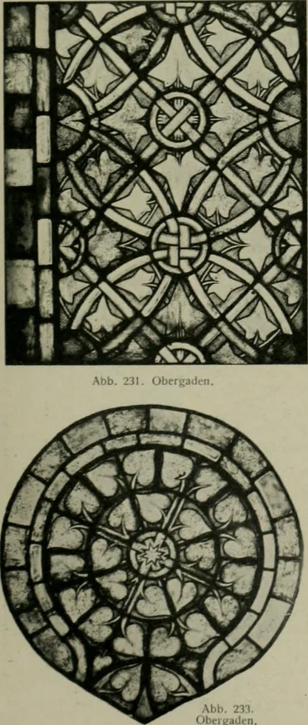 An illustration from Die rheinischen Glasmalereien vom 12. bis zum 16. Jahrhundert, 1912, leaf 190