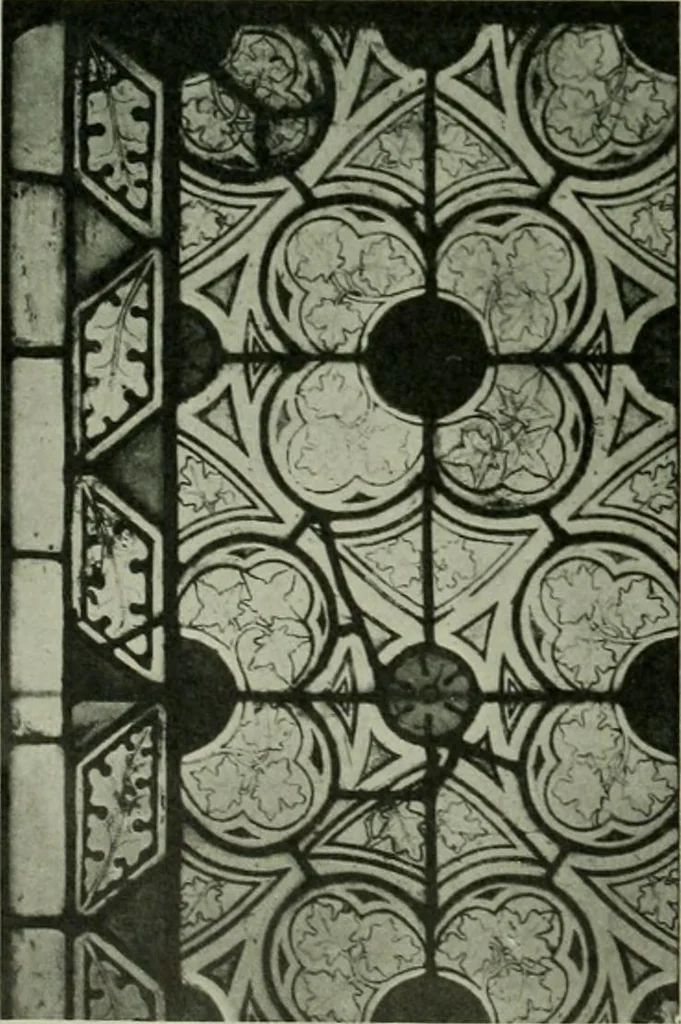 An illustration from Die rheinischen Glasmalereien vom 12. bis zum 16. Jahrhundert, 1912, leaf 191