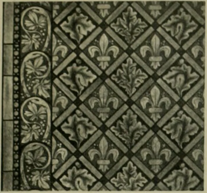 An illustration from Die rheinischen Glasmalereien vom 12. bis zum 16. Jahrhundert, 1912, leaf 194