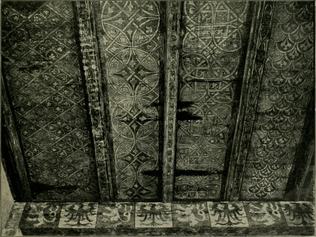 An illustration from Die rheinischen Glasmalereien vom 12. bis zum 16. Jahrhundert, 1912, leaf 198