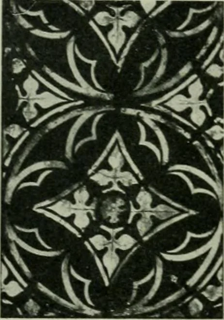 An illustration from Die rheinischen Glasmalereien vom 12. bis zum 16. Jahrhundert, 1912, leaf 199