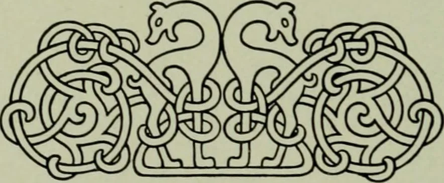 An illustration from Die rheinischen Glasmalereien vom 12. bis zum 16. Jahrhundert, 1912, leaf 217