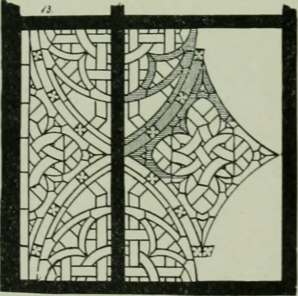 An illustration from Die rheinischen Glasmalereien vom 12. bis zum 16. Jahrhundert, 1912, leaf 227