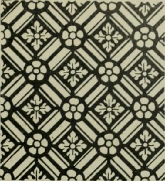 An illustration from Die rheinischen Glasmalereien vom 12. bis zum 16. Jahrhundert, 1912, leaf 238