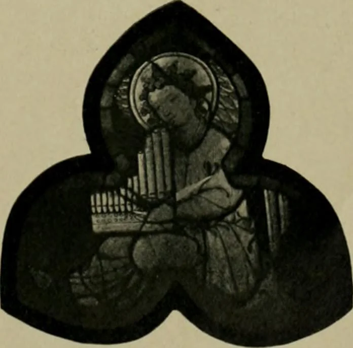 An illustration from Die rheinischen Glasmalereien vom 12. bis zum 16. Jahrhundert, 1912, leaf 280