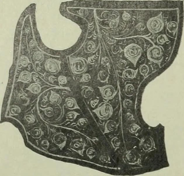 An illustration from Die rheinischen Glasmalereien vom 12. bis zum 16. Jahrhundert, 1912, leaf 53