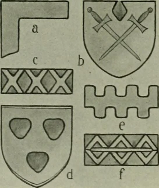 An illustration from Die rheinischen Glasmalereien vom 12. bis zum 16. Jahrhundert, 1912, leaf 53