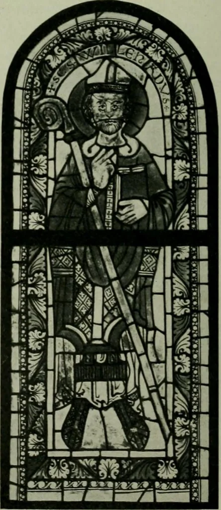 An illustration from Die rheinischen Glasmalereien vom 12. bis zum 16. Jahrhundert, 1912, leaf 55